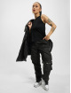 Urban Classics Tops sans manche Ladies HiLo Viscose noir